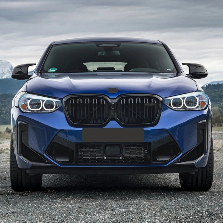 Car Craft Compatible With Bmw X4 G02 2018-2021 Upgrade Convert To M Sport M Performance X4m Lci Style Bodykit Body Kit Front Rear Bumper Splitter Grill Lip Diffuser Exhaust Pipe Tip Gc G02 007
