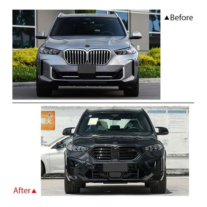 Car Craft Compatible With Bmw X5 G05 Lci 2023-2026 Upgrade Convert To M Sport M Performance X5m Bodykit Body Kit Front Rear Bumper Side Skirt Splitter Grill Lip Diffuser Exhaust Pipe Tip Wheel Arch Trim Set Gc G05 G18 026