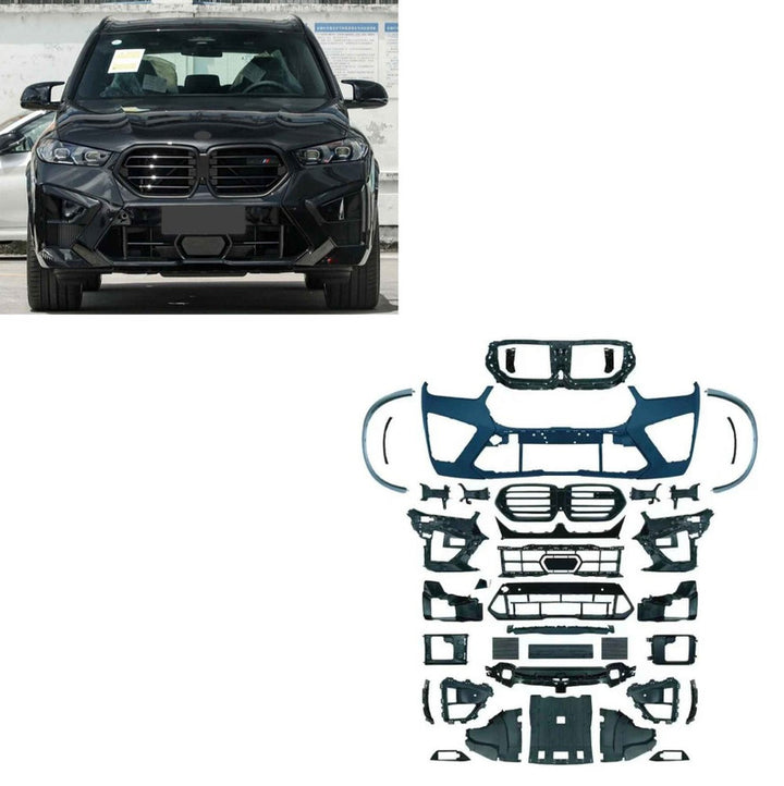 Car Craft Compatible With Bmw X5 G05 2019-2022 Front Bumper Upgrade Convert To M Sport Mp M Performance X5m Bodykit Wheel Arch G05/g18-020 Gc