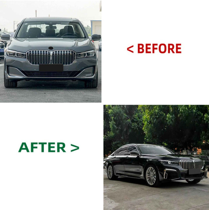 Car Craft Compatible With Bmw 7 Series G11 G12 2019-2022 Front Bumper Upgrade Convert To M Sport M740 Bodykit G11/12-005 Gc