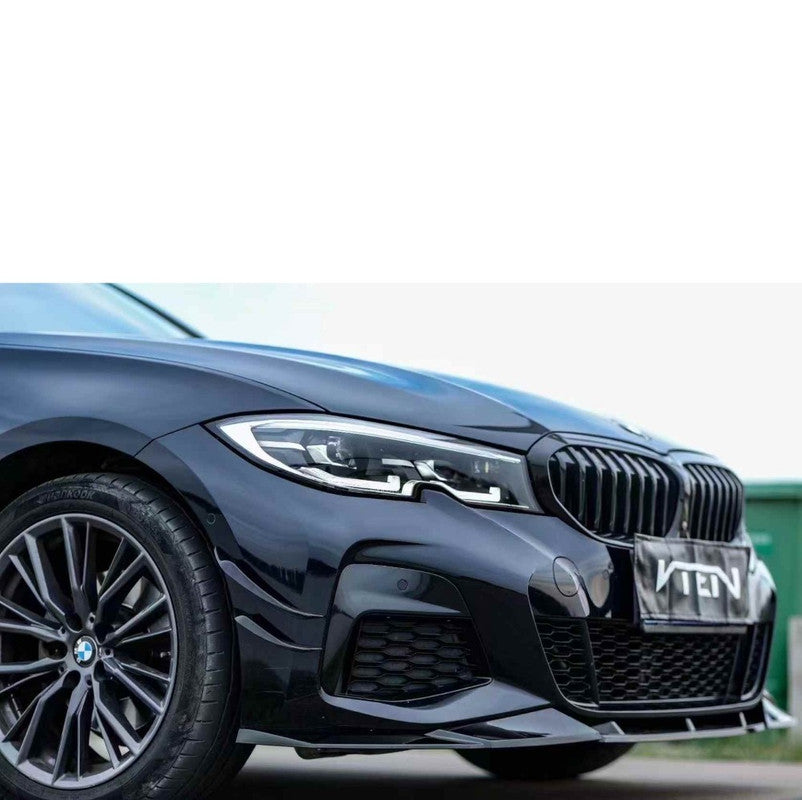 Car Craft Comptible With Bmw 3 Series G20 2019-2022 M Sport M3 Front Bumper Upgraded Bodykit Body Kit Skirts Splitter Front Rear Lip Diffuser Side Skirts Spoiler Trims Cannards Vten Style CC-9079