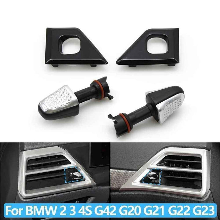 Car Craft Compatible With Bmw 2 Series G42 3 Series G20 G80 4 Series G22 G26 G82 I3 I4 G28 G26 Bev 2024-2026 Ac Air Vent Slider Rotary Knob Ac Vent Adjust Lever Cover Trim 64225a8e299-d1
64225a8e299-d2 Left - CAR CRAFT INDIA