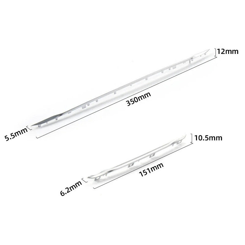 Car Craft Compatible With Bmw 5 Series G38 2018-2023 6 Series Gt G32 2017-2024 7 Series G11 G12 2016-2022 Dashboard Center Console Air Ac Vent Trim Strip Chrome 61319495846-1 Front CC-9052