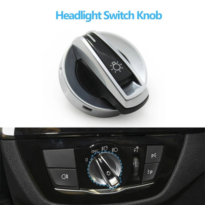 Car Craft Compatible With Bmw 5 Series G30 6 Series Gt G32 2017-2023 7 Series G12 2016-2022 X3 X4 G01 G02 2018-2022 Car Headlamp Headlight Rotary Switch Knob 61319472970-d