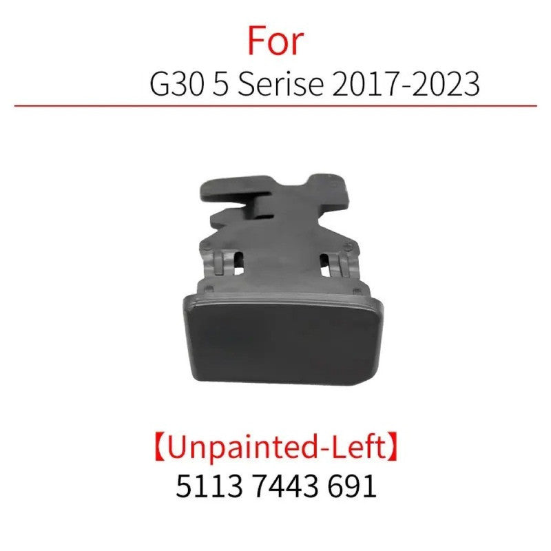 Car Craft Compatible With Bmw 5 Series G30 F90 2017-2023 Car Roof Rail Molding Trim Roof Running Windshield Water Cover Plate Plug 5117443691-l Left Unpainted