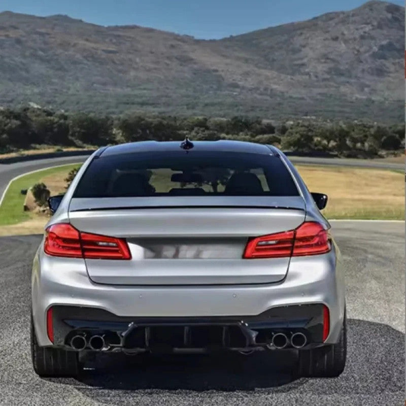 Car Craft Compatible With Bmw 5 Series G30 G38 F90 2018-2020 Upgrade Facelift Convert To M5 M Sport Rear Bumper Bodykit Assembly G30/38-019 Rear