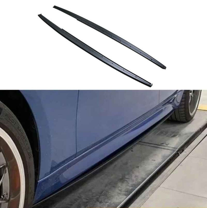 Car Craft Compatible With Bmw 5 Series G30 2018-2023 M Performance M Sports Mt M5 Side Skirt Splitter Extension Glossy Black G30-014 Gb Gc