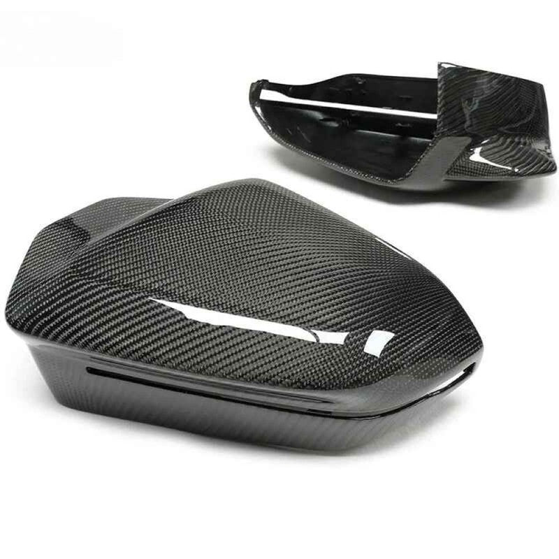 Car Craft Compatible With Bmw 5 Series I5 G60 G68 2024+ 7 Series G70 2024+ Side Rear View Horn Mirror Cover M5 Style Rhd Car Real Carbon Fiber Gc