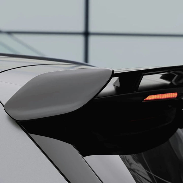 Car Craft Compatible With Mercedes Benz Gla Class W247 H247 2020-2026 Rear Trunk Wing Boot Roof Lip Spoiler Gla35 Amg Style Zst H247 Amg Cf Carbon Fiber Look - CAR CRAFT INDIA