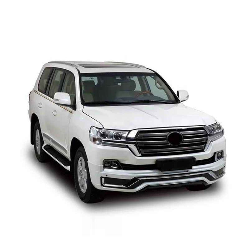 Car Craft Compatible With Toyota Land Cruiser Lc200 Lc 200 2016-2021 Front Bumper Lip Skirt Splitter Trim