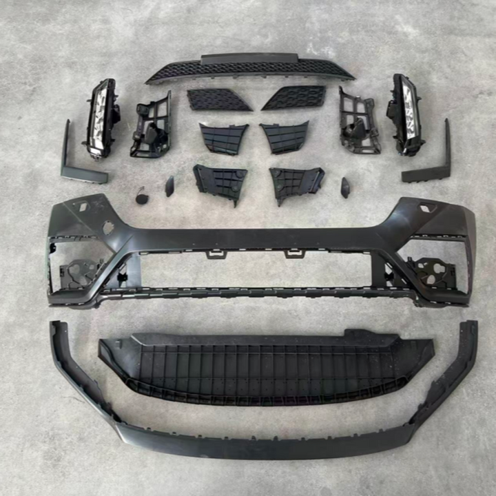 Car Craft Compatible With Skoda Octavia 2020-2024 Mk4 Vrs Sport Facelift Convert Bodykit Bumper Splitter Skirt Drl