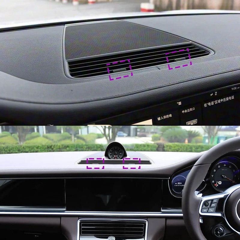 Car Craft Compatible With Porsche Panamera 971 971-2 2017-2023 Car Interior Front Dashboard Speaker Cover Ac Air Vent Grille Slider Clip Left 971858122d7x0-ml CC-9681 - CAR CRAFT INDIA