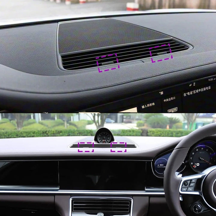Car Craft Compatible With Porsche Panamera 971 971-2 2017-2023 Car Interior Front Dashboard Speaker Cover Ac Air Vent Grille Slider Clip Left 971858122d7x0-ml CC-9681 - CAR CRAFT INDIA