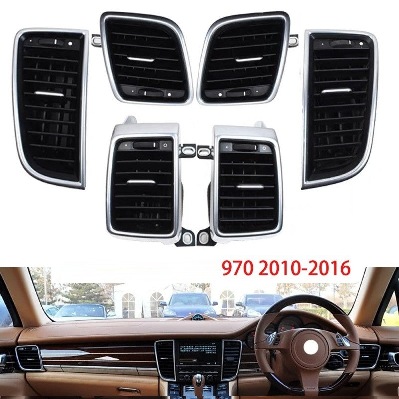 Car Craft Compatible With Porsche Panamera 970 2010-2016 Air Conditioning Outlet Dashboard Ac Vent Grill Assembly 970552132-a Right - CAR CRAFT INDIA