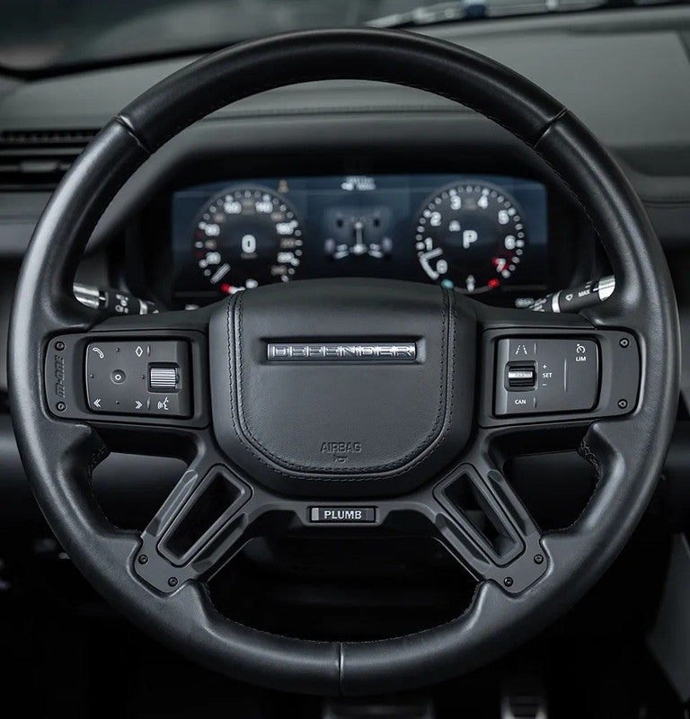 Car Craft Compatible With Land Range Rover Defender 90 110 130 L663 2020-2026 Plumb M One Series Steering Wheel Trim Cover Plumb-m026