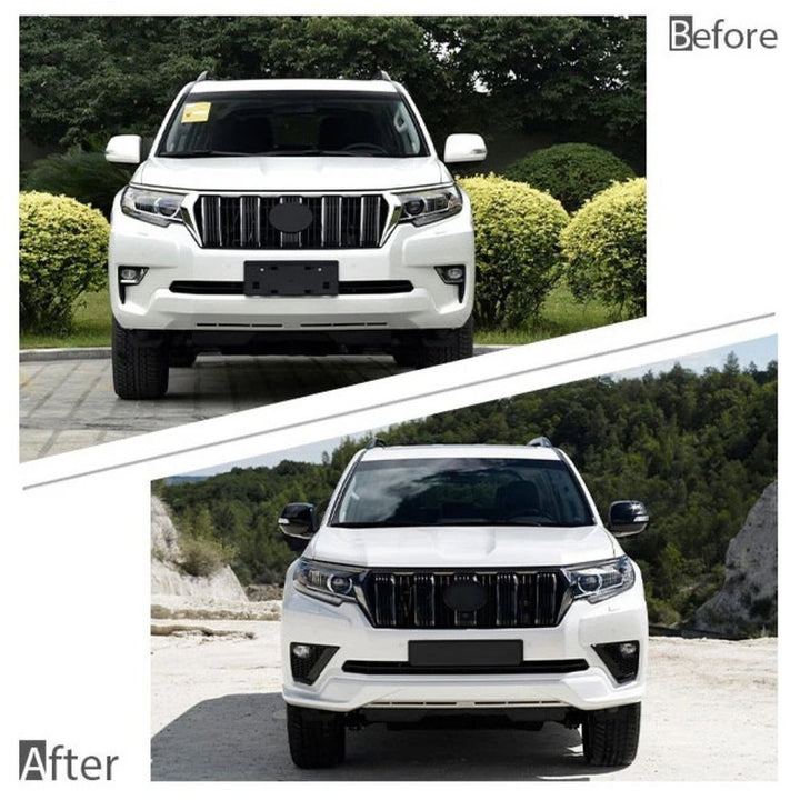 Car Craft Compatible With Toyota Land Cruiser Prado Fj150 2022 Upgrade Facelift Convert To Modellista Style Bodykit Front Rear Bumper Lip Side Trim Grill Skirt Splitter Trim F171