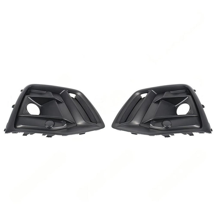Car Craft Compatible With Audi Q5 2021-2025 Upgraded Rsq5 Sq5 Front Bumper Fog Lamp Light Grill With Cover Q5-012 Gc