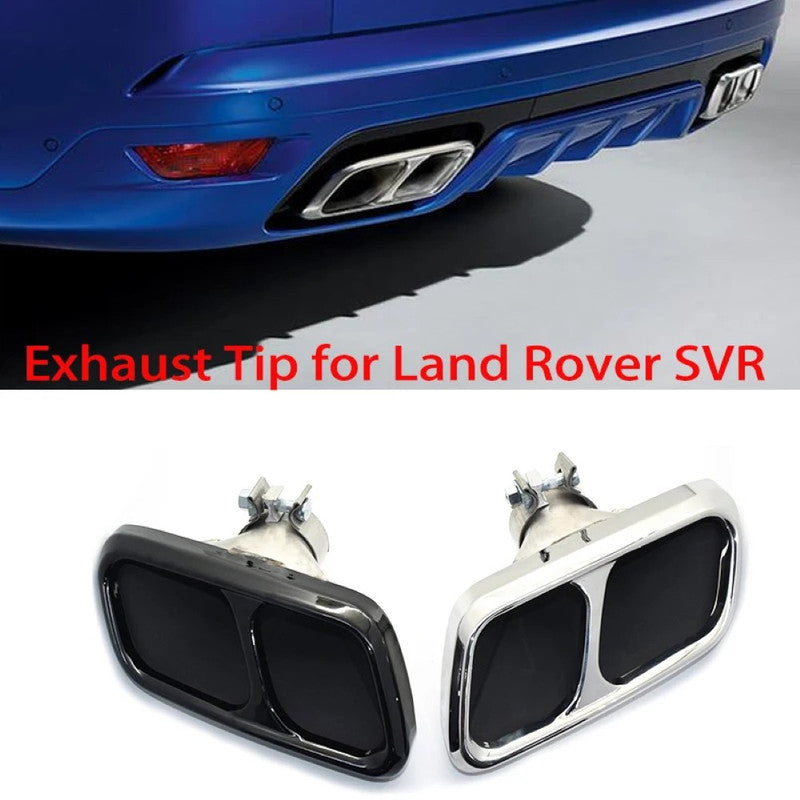 Car Craft Compatible With Land Range Rover Sport Rrs 2014-2022 Svr Bumper Exhaust Pipe Tip - CAR CRAFT INDIA