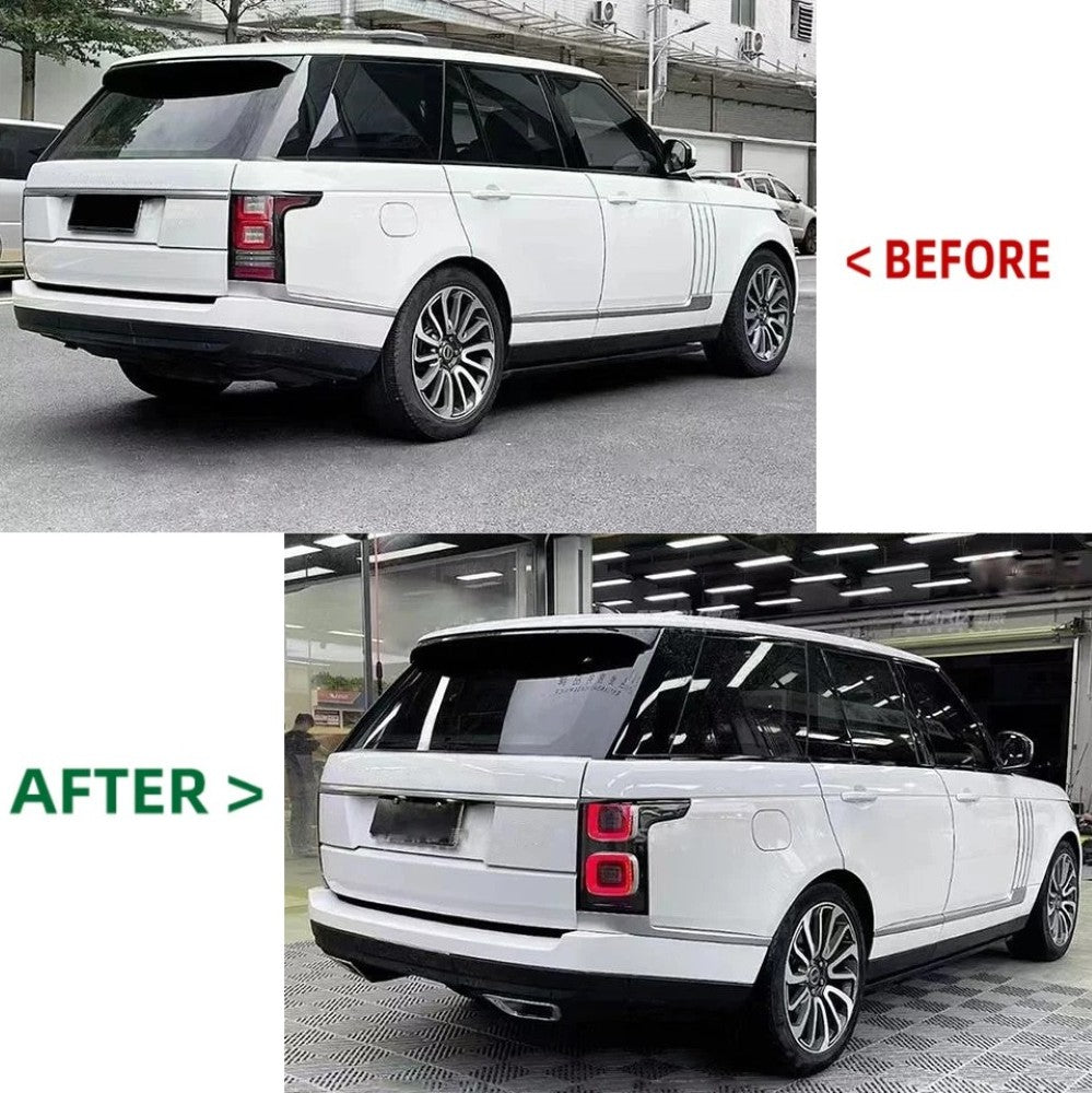 Car Craft Compatible With Range Land Rover RR Vogue L405 2013-2017 Upgrade Facelift Convert To 2018-2022 Sva Bodykit Bumper Headlight Taillight Side Skirts Grill CC-5839 - CAR CRAFT INDIA