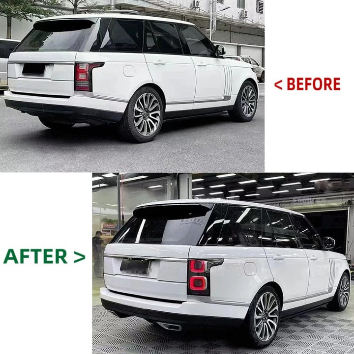 Car Craft Compatible With Range Land Rover RR Vogue L405 2013-2017 Upgrade Facelift Convert To 2018-2022 Sva Bodykit Bumper Headlight Taillight Side Skirts Grill CC-5839 - CAR CRAFT INDIA