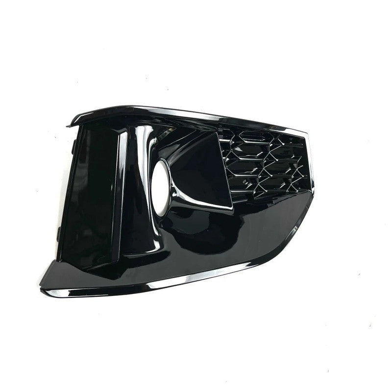 Car Craft Compatible With Audi A4 B9 2020-2022 Rs4 Bumper Fog Lamp Light Grill Cover Frame Black 8w0807682ast94 Rsu