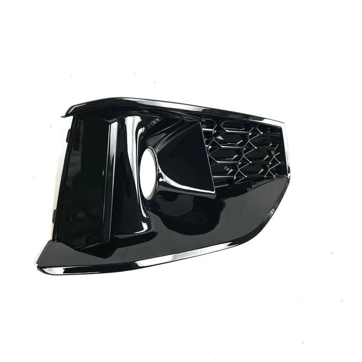 Car Craft Compatible With Audi A4 B9 2020-2022 Rs4 Bumper Fog Lamp Light Grill Cover Frame Black 8w0807682ast94 Rsu