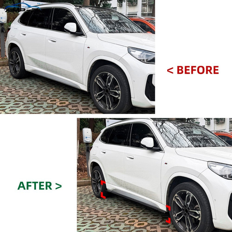 Car Craft Compatible With Bmw X1 U11 2023-2026 Side Skirt Splitter Trim Running Board Zst-1530 Cf Carbon Fiber Look