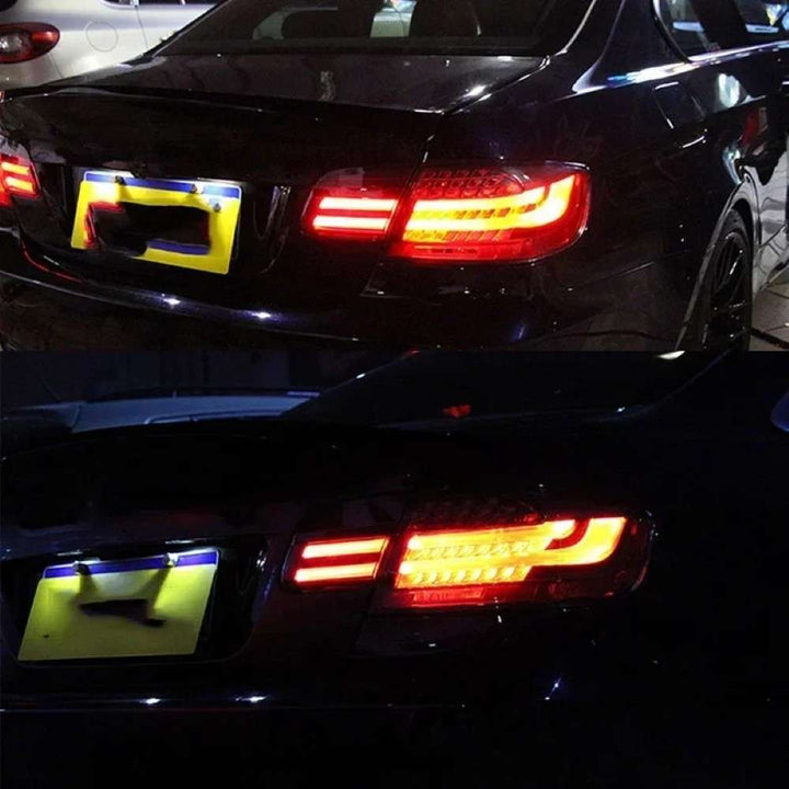 Car Craft Compatible With Bmw 3 Series M3 E92 E93 2006-2012 Car Rear Upgraded Tail Light Lamp Xenon Taillight Retrofit Upgrade Modified Led Drl Hid Smoke CC-8456 - CAR CRAFT INDIA