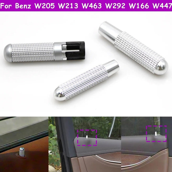 Car Craft Compatible With Merceds C E G Class W205 W213 W238 W463 Cls W257 Gl W166 Gle W167 Gls W167 Glc X253 Gls W292 Gle W292 Eqc N293 Vito W447/w448 Amg Gt X290 Door Latch Pin Door Lock Screw Knob Cap Cover Trim 09976601002a17 - CAR CRAFT INDIA