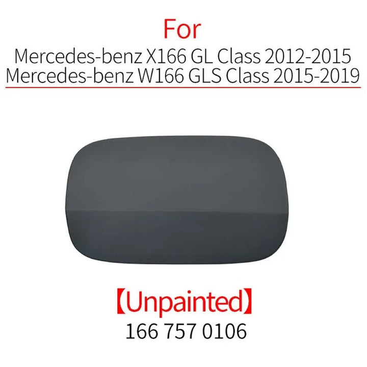 Car Craft Compatible With Mercedes Benz Gl Gls Class W166 X166 2012-2019 Car External Fuel Filler Cap Cover Fuel Tank Filling Port Cover Plate 1667570106 Unpainted