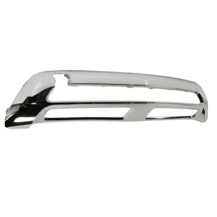 Car Craft Compatible With Mercedes Benz Gls Class W166 X166 2016-2019 Front Bumper Lower Moulding Chrome Trim Center Guard Frame 1668852138 A1668852138 Mb1044141