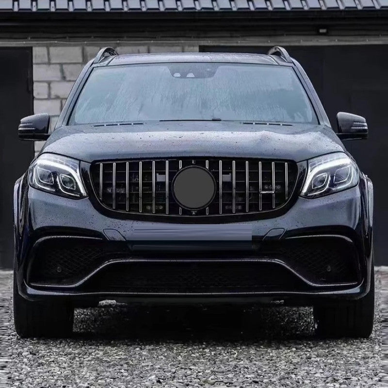 Car Craft Compatible With Mercedes Benz Gls W166 X166 2016-2019 Front Bumper Upgrade Convert To Amg Gls63 Amg Bumper Bodykit Gc X166-004