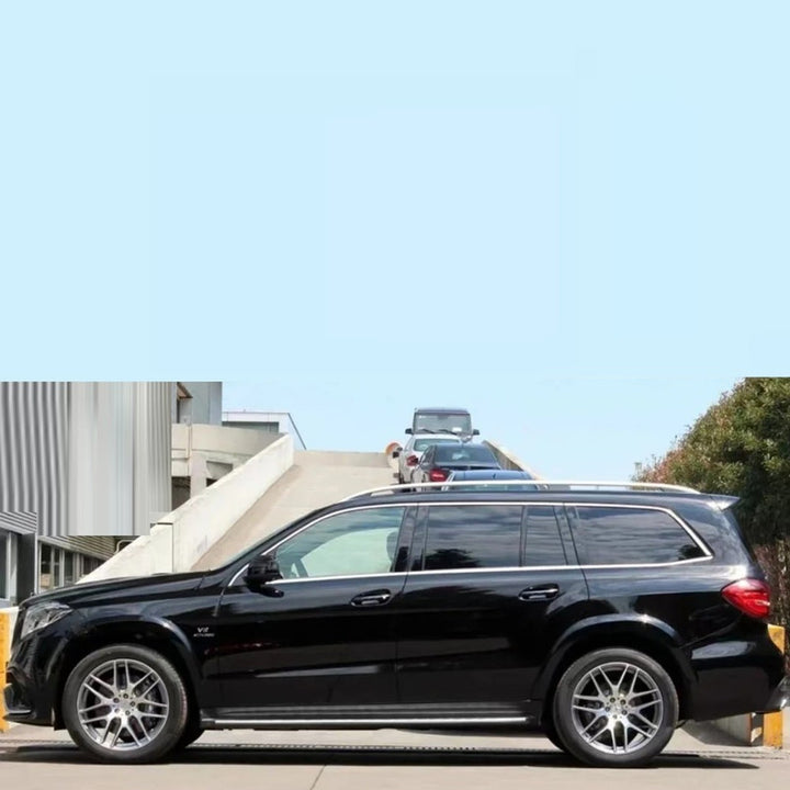 Car Craft Compatible With Mercedes Benz Gls W166 X166 2016-2019 Side Wheel Arch Eyebrow Cover Abs Slim Fender Flare Gc X166-006 X166-007