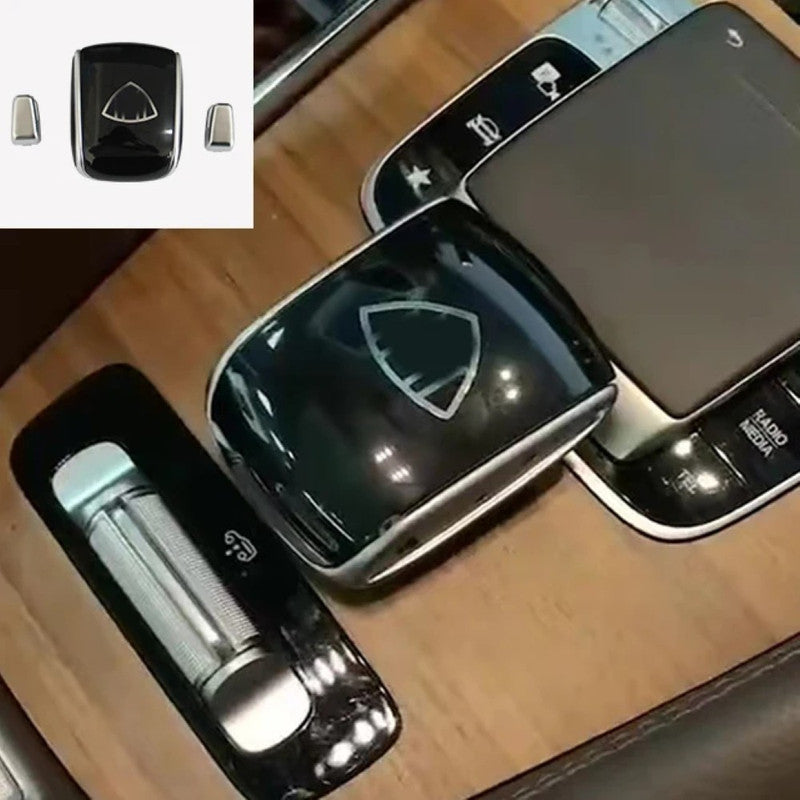 Car Craft Compatible With Mercedes Benz Gle Gls W167 X167 2019-2026 Armrest Box Mouse Touchpad Trackpad Replacement Accessories Mouse Hand Cover Maybach Style