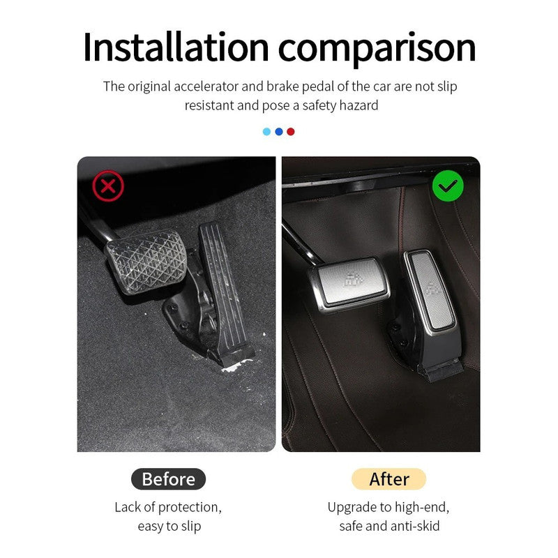 Car Craft Compatible With Mercedes Benz Gle Gls W167 X167 Maybach Style Foot Padel Paddel Accelerator Pedal Break CC-9666