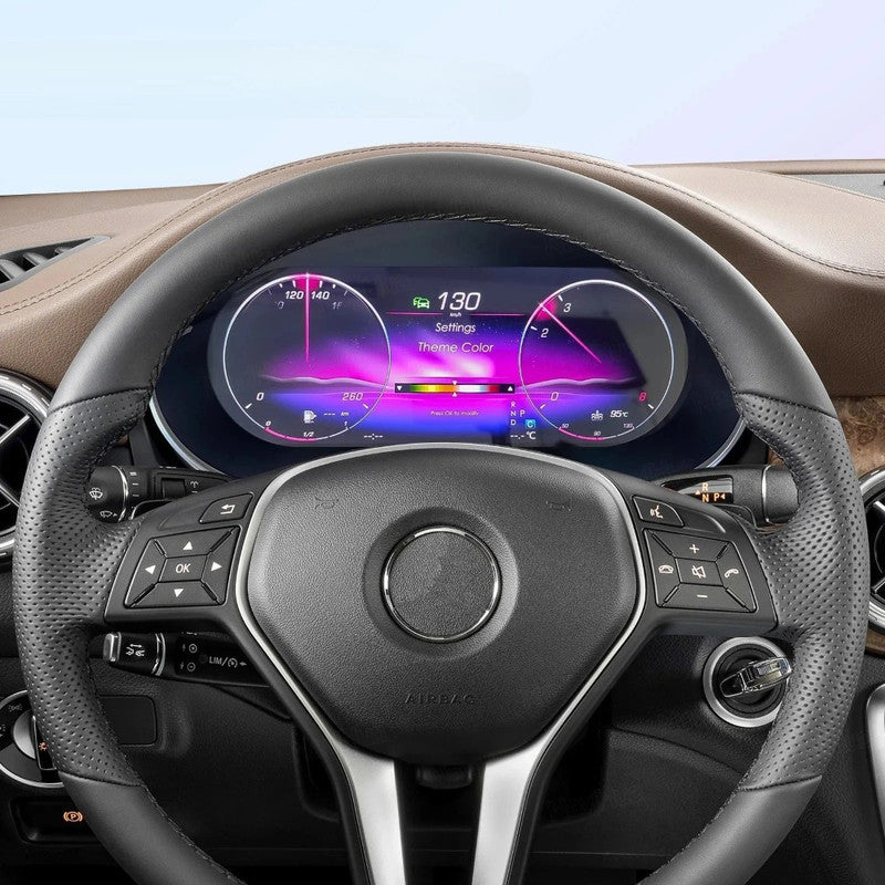 Car Craft Compatible With Mercedes Benz A Class W176 Gla W156 X156 Cla W117 C117 2014-2019 Lcd Led Digital Speedometers Cluster Meeter Display Screen Instrument Panel Player With Carplay And Android Auto