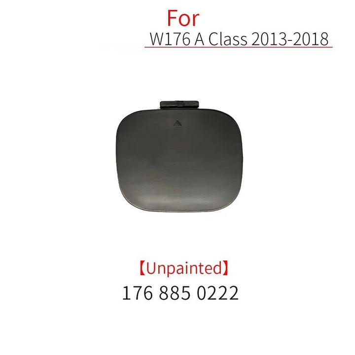 Car Craft Compatible With Mercedes Benz A Class W176 2013-2018 Car Rear Bumper Tow Towing Tochan Hook Cover Cap Unpainted 1768850222