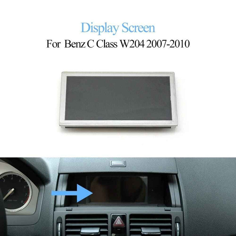 Car Craft Compatible With Mercedes Benz C Class W204 2007-2010 Car Front Central Control Dashboard Multimedia Palyer Screen Display Gps Navigation Screen 2048203197 5.8inch