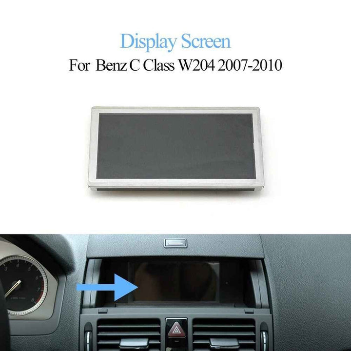 Car Craft Compatible With Mercedes Benz C Class W204 2007-2010 Car Front Central Control Dashboard Multimedia Palyer Screen Display Gps Navigation Screen 2048203197 5.8inch