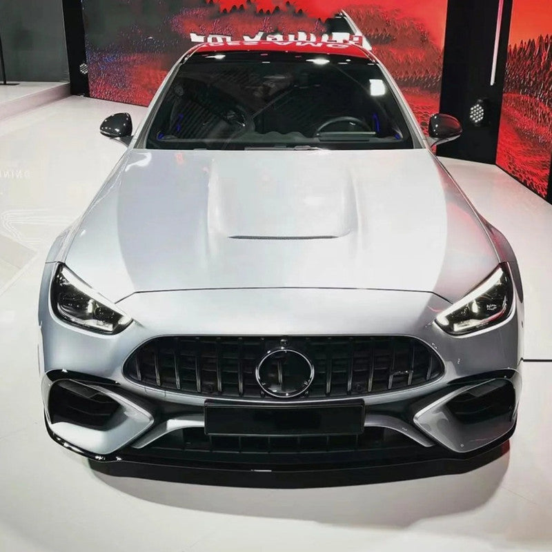 Car Craft Compatible With Mercedes Benz C Class W206 2022-2025 Front Bonnet Engine Hood Amg C63 Aluminum Gc W206-009