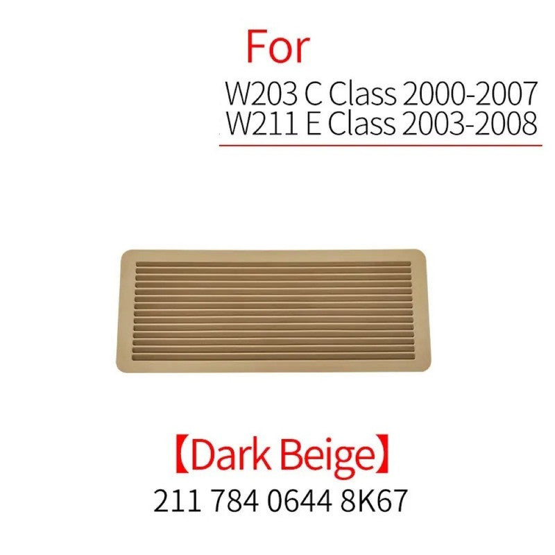 Car Craft Compatible With Mercedes Benz C Class W203 2000-2007 E Class W211 2003-2008 ﻿ Car Sunroof Ceiling Grille Cover Trim Headliner Ventilation Louver Grille 21178406448k67 Yellow