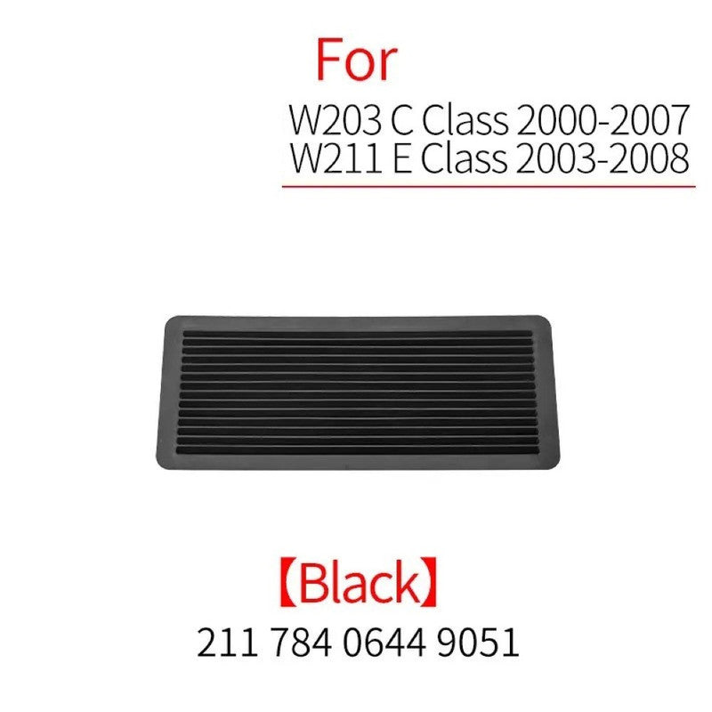 Car Craft Compatible With Mercedes Benz C Class W203 2000-2007 E Class W211 2003-2008 ﻿ Car Sunroof Ceiling Grille Cover Trim Headliner Ventilation Louver Grille 21178406449051 Black