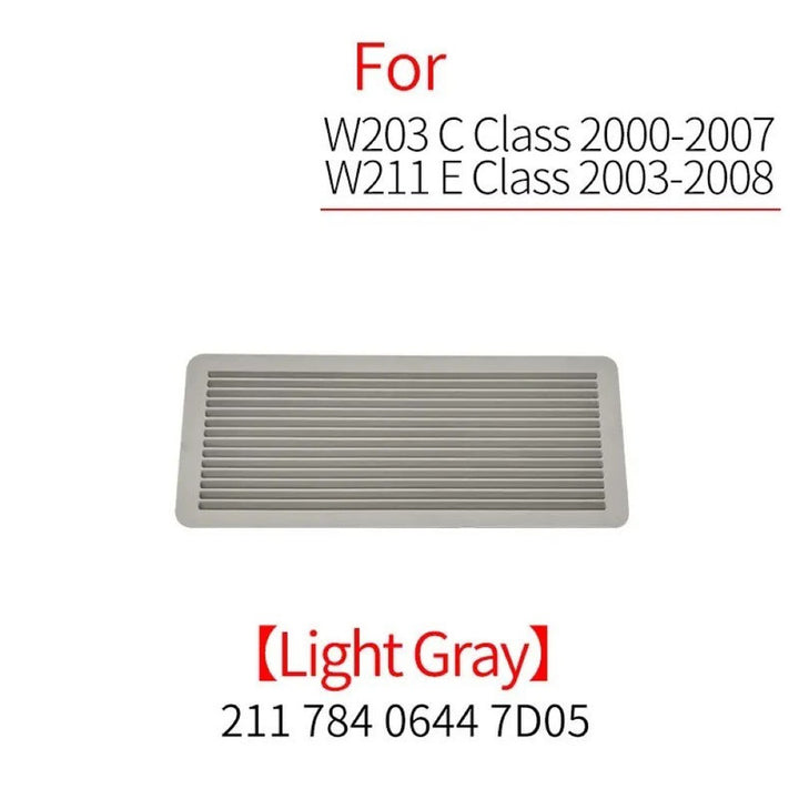 Car Craft Compatible With Mercedes Benz C Class W203 2000-2007 E Class W211 2003-2008 ﻿ Car Sunroof Ceiling Grille Cover Trim Headliner Ventilation Louver Grille 21178406447d09 Light Gray