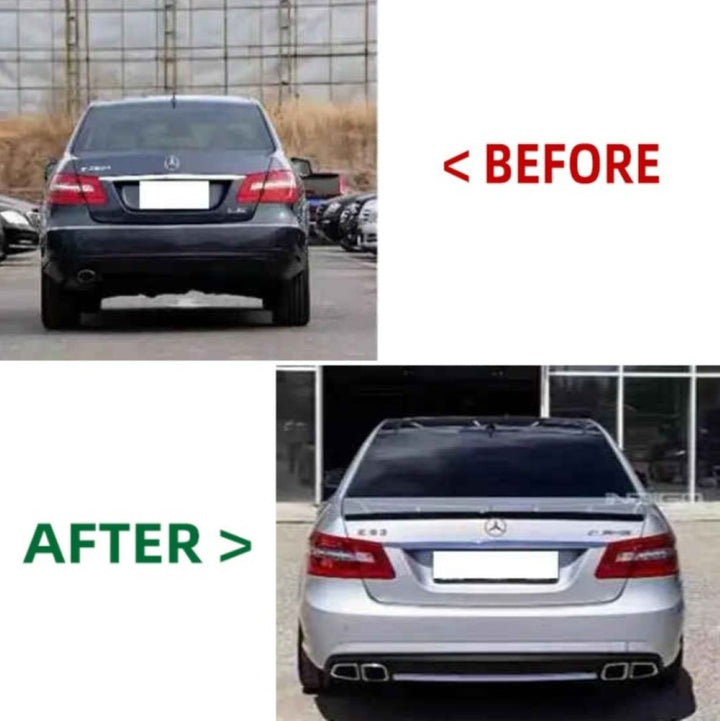 Car Craft Compatible With Mercedes E Class W212 2009-2012 Upgrade Facelift Convert To W212 Amg63 Bodykit Front Rear Bumper Side Skirt Splitter Running Board Diffuser CC-9662 - CAR CRAFT INDIA
