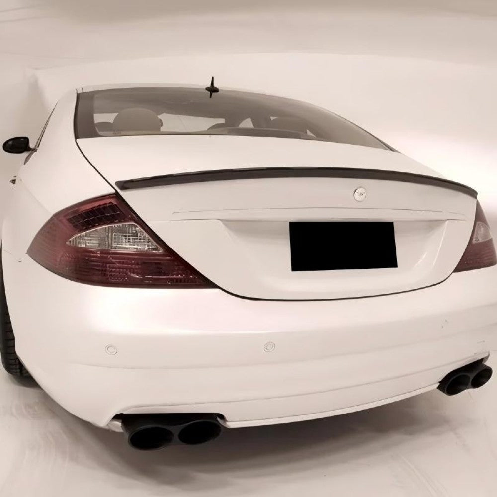Car Craft Compatible With Mercedes Benz Cls W219 2005-2010 Rear Trunk Wing Boot Lip Spoiler Amg Style Ar-benz-0118 Gb Glossy Black CC-8570