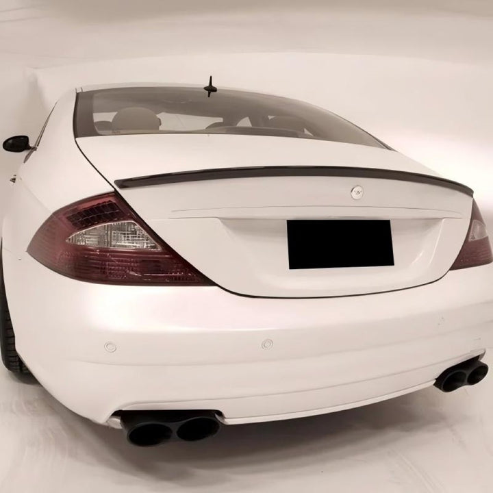 Car Craft Compatible With Mercedes Benz Cls W219 2005-2010 Rear Trunk Wing Boot Lip Spoiler Amg Style Ar-benz-0118 Gb Glossy Black CC-8570