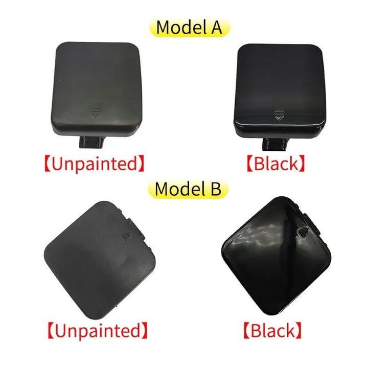 Car Craft Compatible With Mercedes S Class W221 2005-2014 Front Bumper Trailer Tow Towing Hook Hole Cover 2218850322 Unpainted Model B - CAR CRAFT INDIA