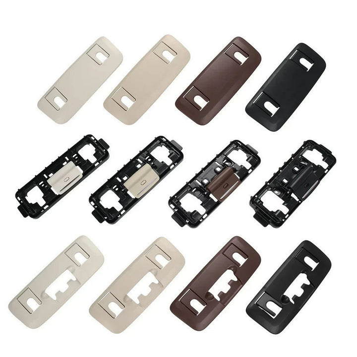 Car Craft Compatible With Mercedes Benz S Class W222 2014-2020 Seat Headrest Backrest Adjustment Clamp Cover 22291015121b88 White Driver Side CC-9059