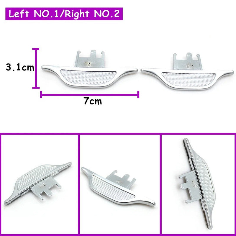 Car Craft Compatible With Mercedes Benz S Class W223 2021-2025 Car Ac Air Vent Grille Slider Trim 2238305603-lr2 Front Left / Right No 2