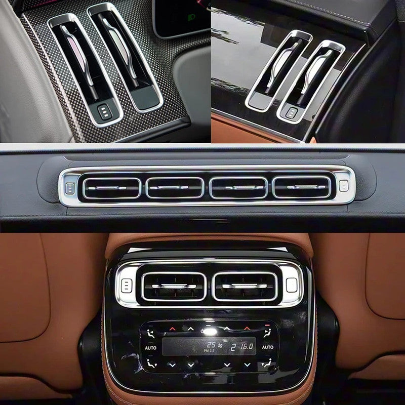 Car Craft Compatible With Mercedes Benz S Class W223 2021-2025 Car Ac Air Vent Grille Slider Trim 2238306100-e Side Piller